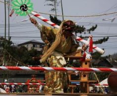 西金砂神社田楽舞（にしかなさじんじゃでんがくまい）