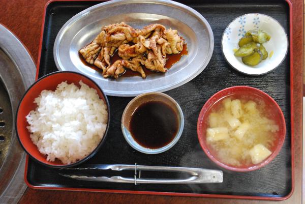 『古神豚ホルモン定食』の画像